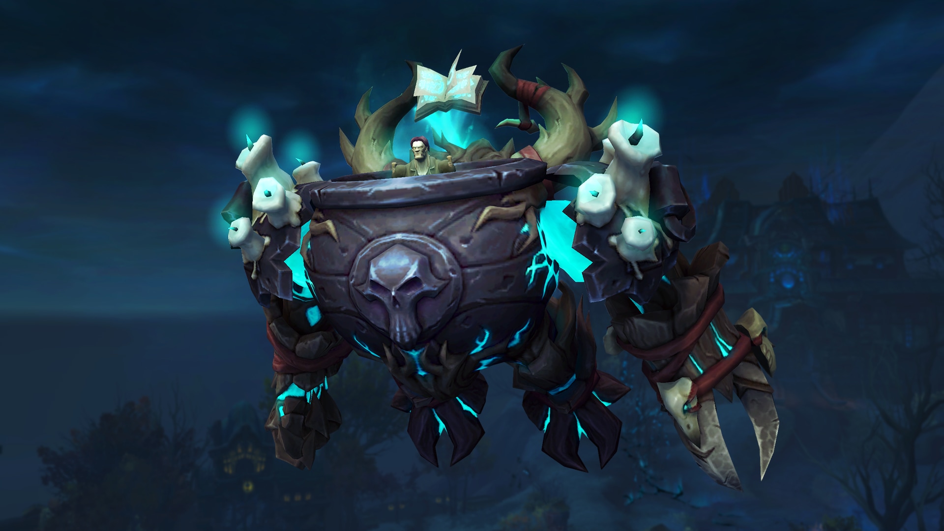 Add the Living Heartsbane Cauldron Mount to your Collection (image: Blizzard)