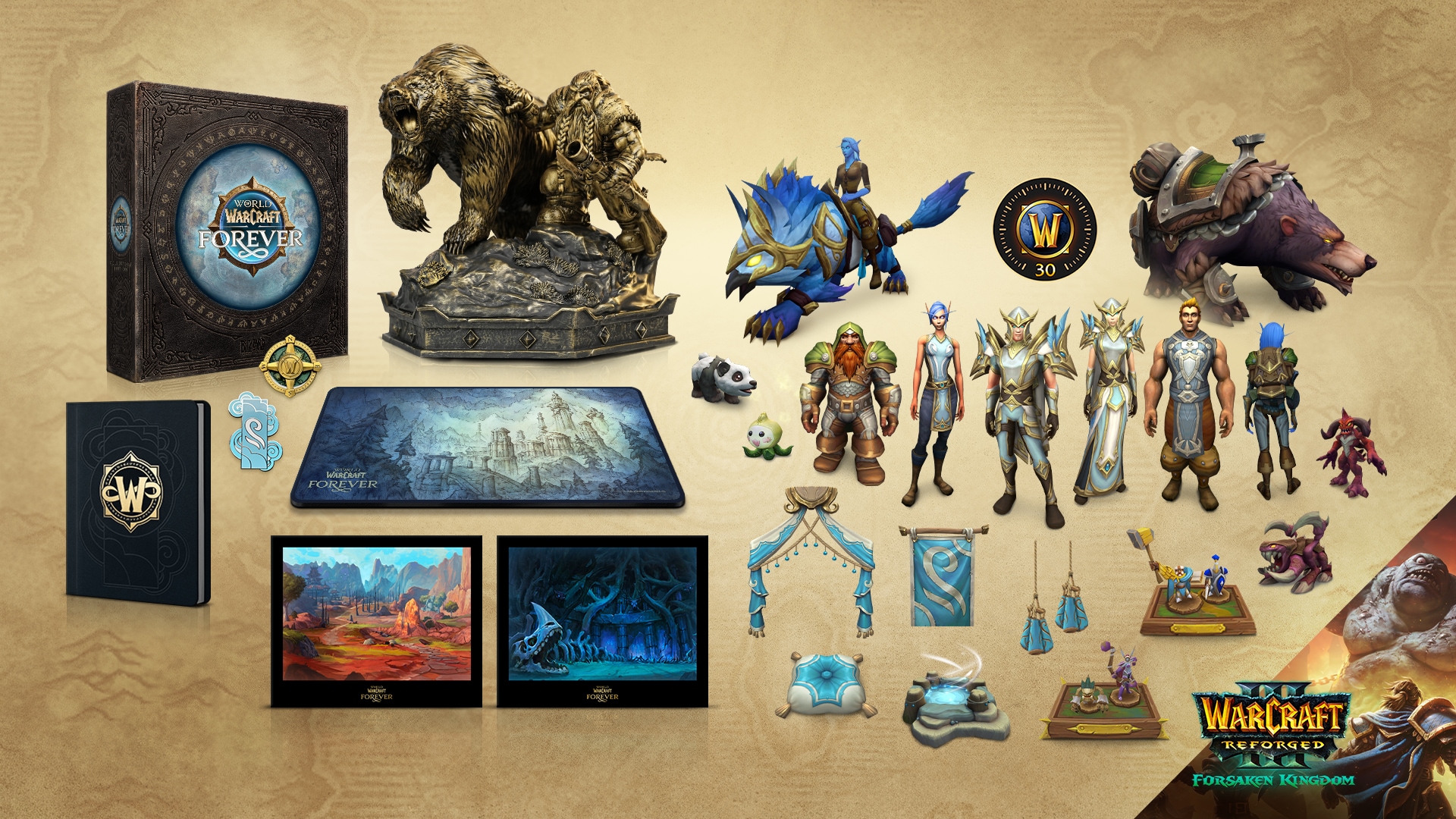Unlock Digital Rewards with the Warcraft Forever Collection (image: Blizzard)