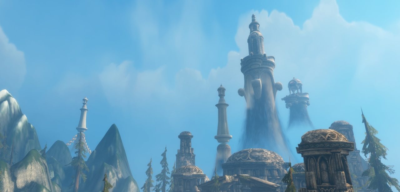 Zephras Isle, home of the Skyborne (image: Blizzard)