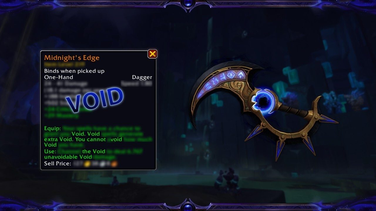 Midnight's Edge, the new legendary caster weapon (image: Blizzard)