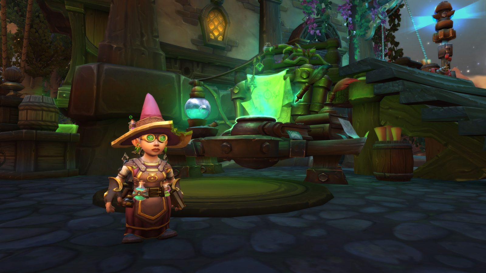A Quillgrave vendor: the market that makes survival possible (image: Blizzard)