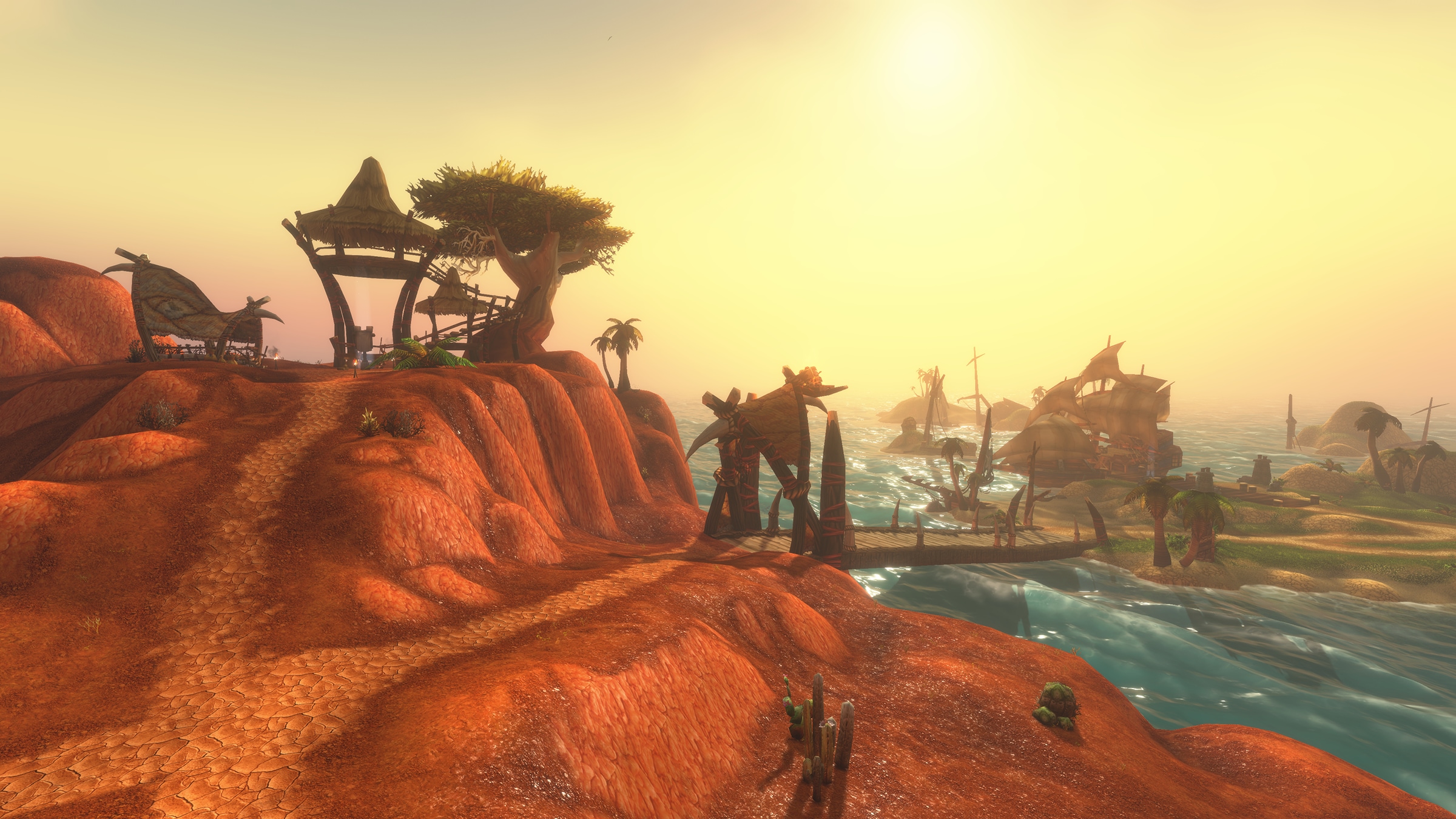 Battle for the Darkspear Islands in World of Warcraft: Forever (image: Blizzard)