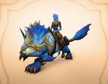 Cerulean Prideclaw ground mount (riding skill bought in game)
