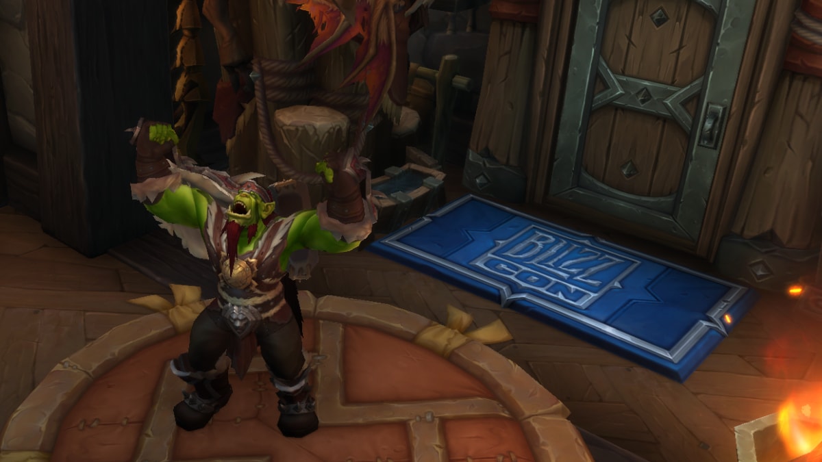 BlizzCon 2026 Housing Decor Door Mat (image: Blizzard)