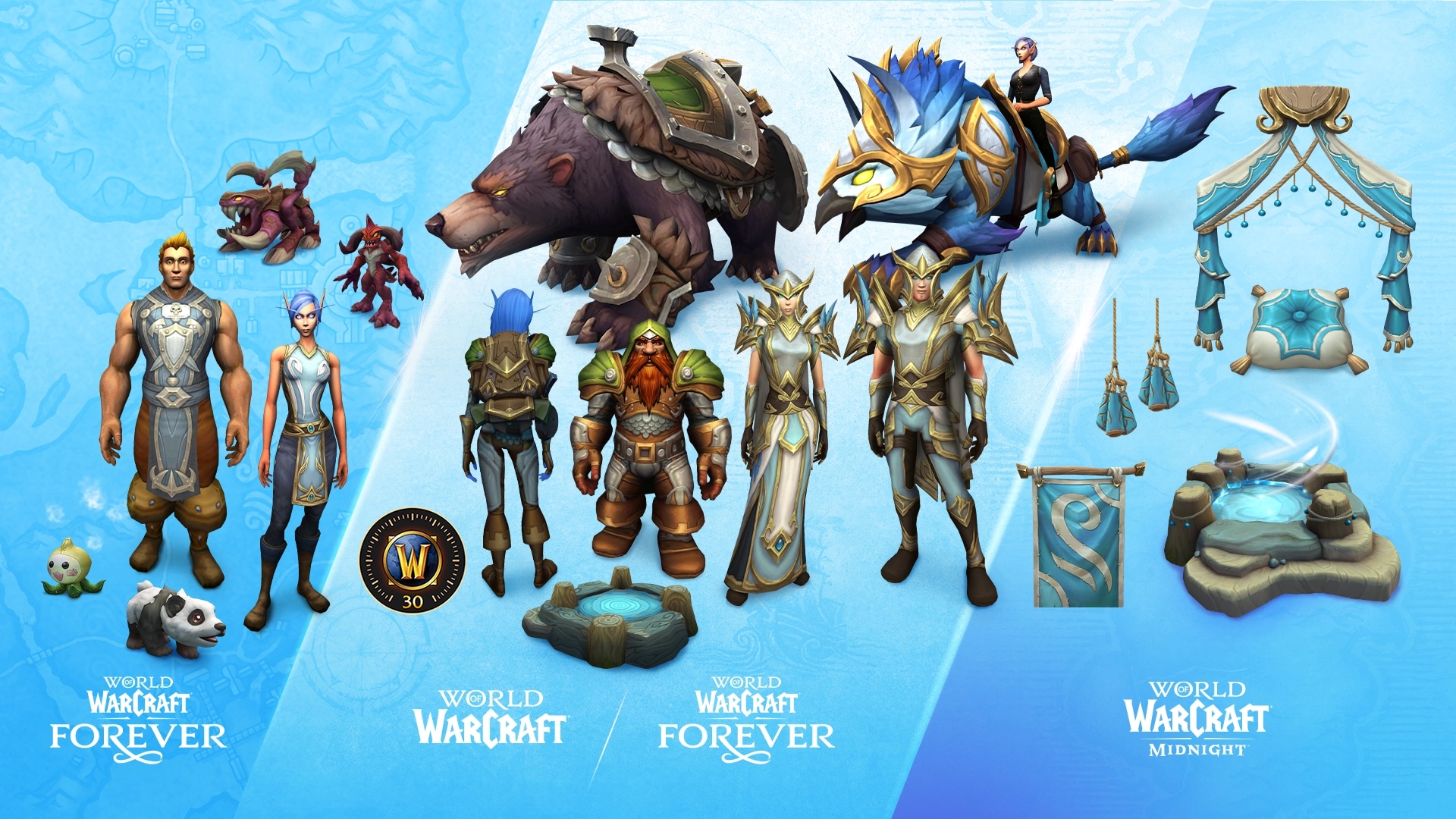 Enhance the Journey with World of Warcraft: Forever Digital Bundles (image: Blizzard)