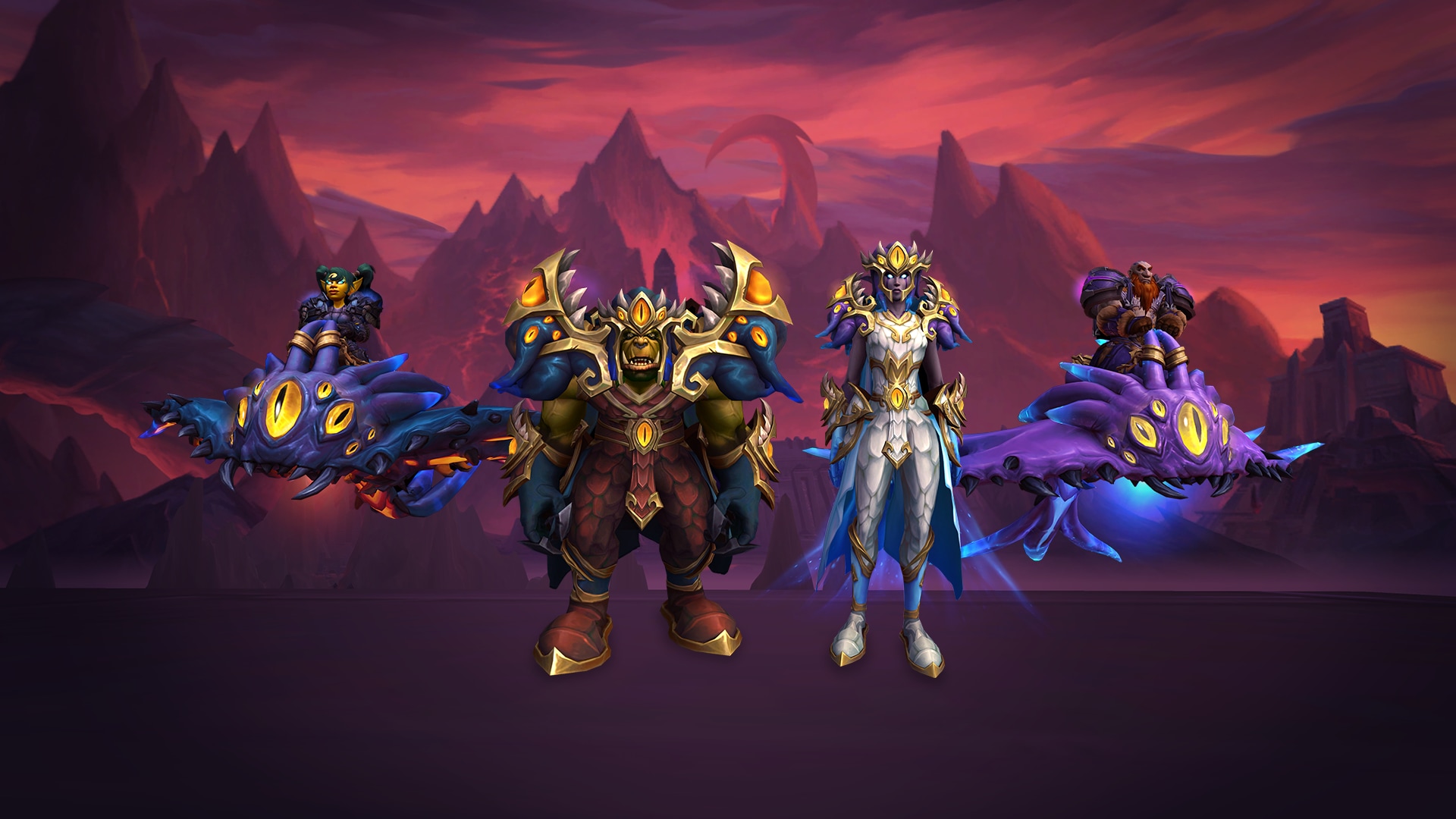 Corruption Calls with the Abyssal Crown Collection (image: Blizzard)