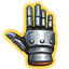 Open hand (glow) cursor