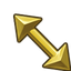 Resize (diagonal, mirrored) cursor