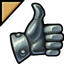 Thumbs up cursor