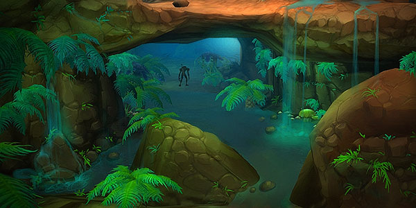Wailing Caverns in the Adventure Guide