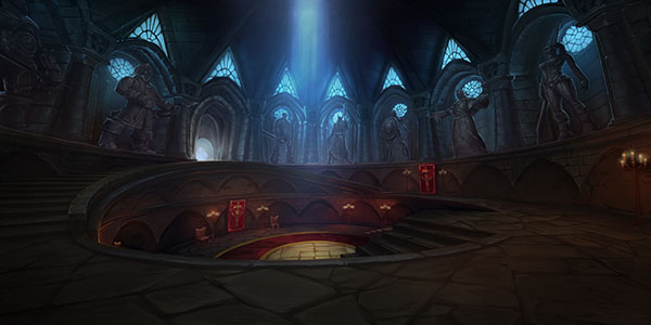 Scarlet Halls in the Adventure Guide