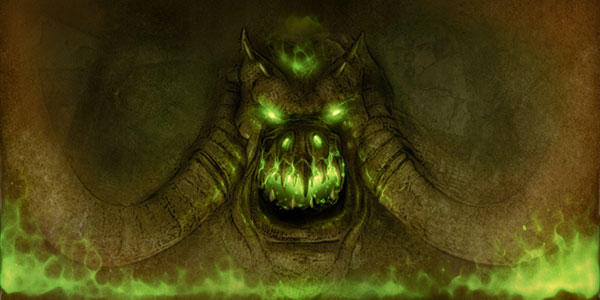 Magtheridon's Lair in the Adventure Guide