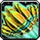 Large Yellow Rocket Cluster icon