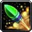 Small Green Rocket icon