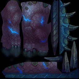 dragonskywallmountpurple2 icon