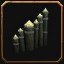 Tapered Maruukai Barricade, a World of Warcraft housing decor