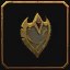 Blood Knight's Decorative Shield, a World of Warcraft housing decor