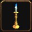 Mysterious Sin'dorei Candlestick, a World of Warcraft housing decor
