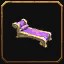 Elegant Cushioned Chaise, a World of Warcraft housing decor