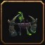 Vilescar Weapon Rack, a World of Warcraft housing decor