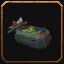 Opened Serpentine Reliquary, a World of Warcraft housing decor