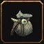 Stitched Blisterfang Bag, a World of Warcraft housing decor