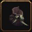 Fanged Scaleskin Pouch, a World of Warcraft housing decor