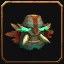 Spirit-Touched Amani Mask, a World of Warcraft housing decor