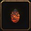 Zul'Aman Burning Pinecone, a World of Warcraft housing decor