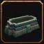 Unearthed Amani Sarcophagus Base, a World of Warcraft housing decor