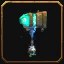 Replica Hammer of Khaz'goroth, a World of Warcraft housing decor