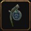 Blue Tortollan Signpost, a World of Warcraft housing decor