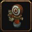 Pandaren Target Dummy, a World of Warcraft housing decor