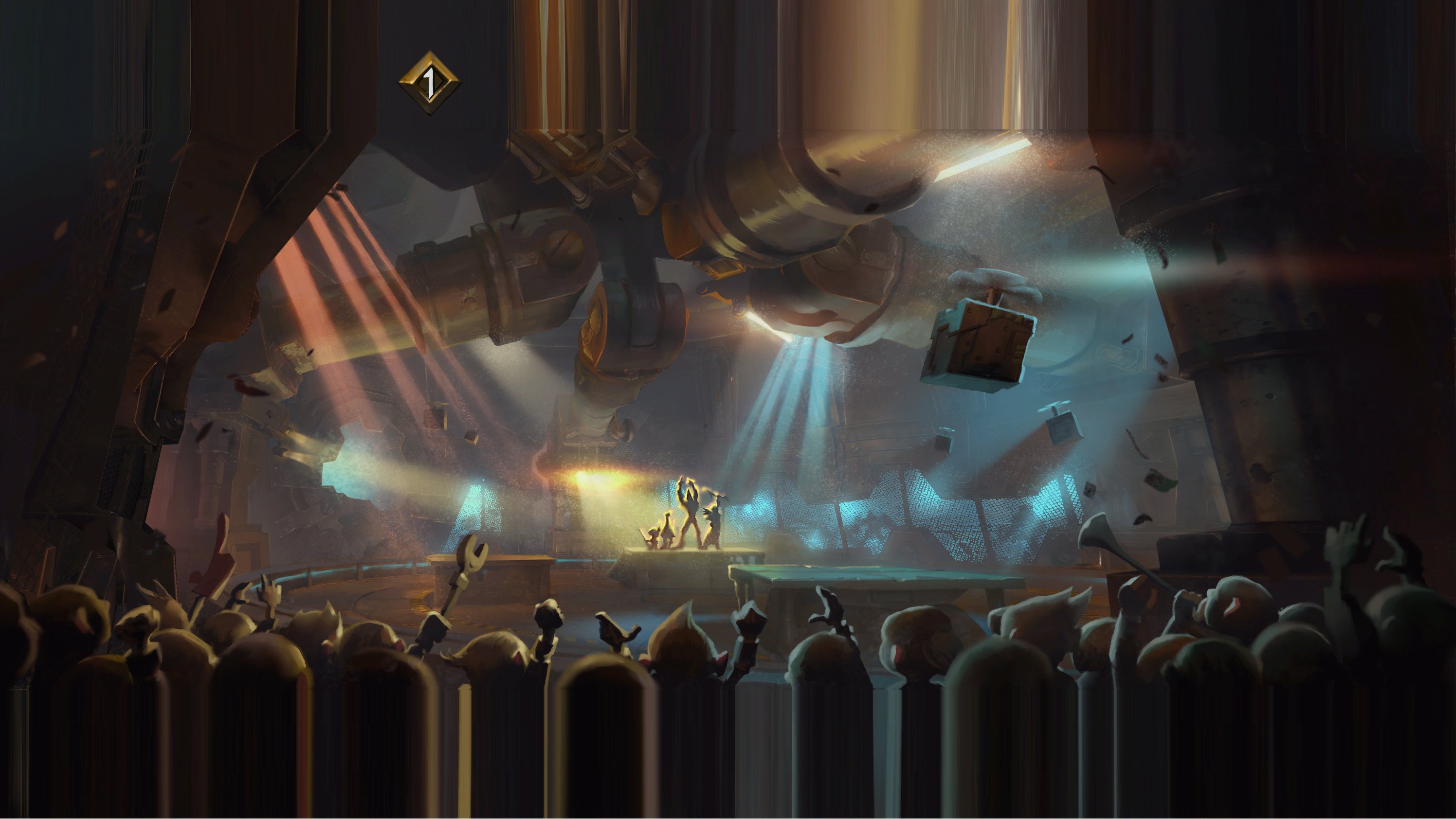 The Robodrome loading-screen art