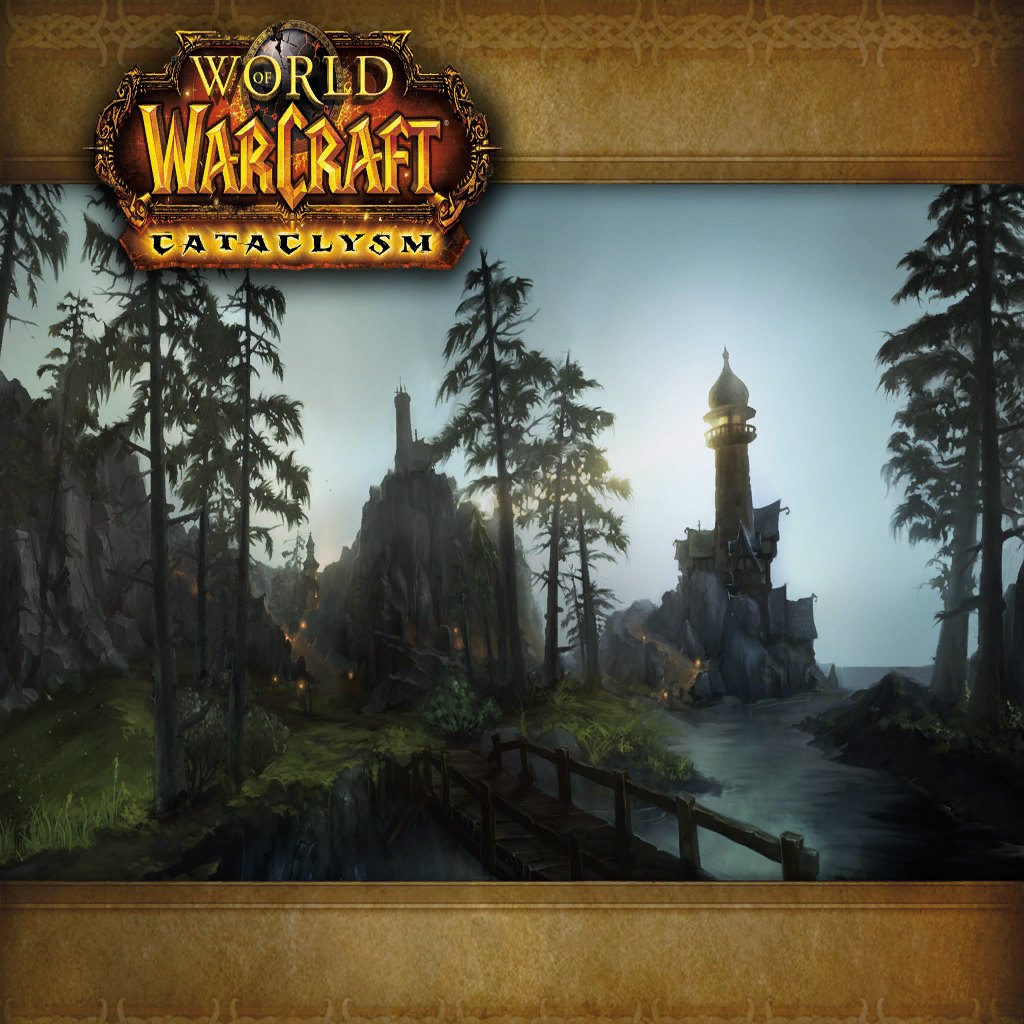 Battle for Gilneas loading-screen art