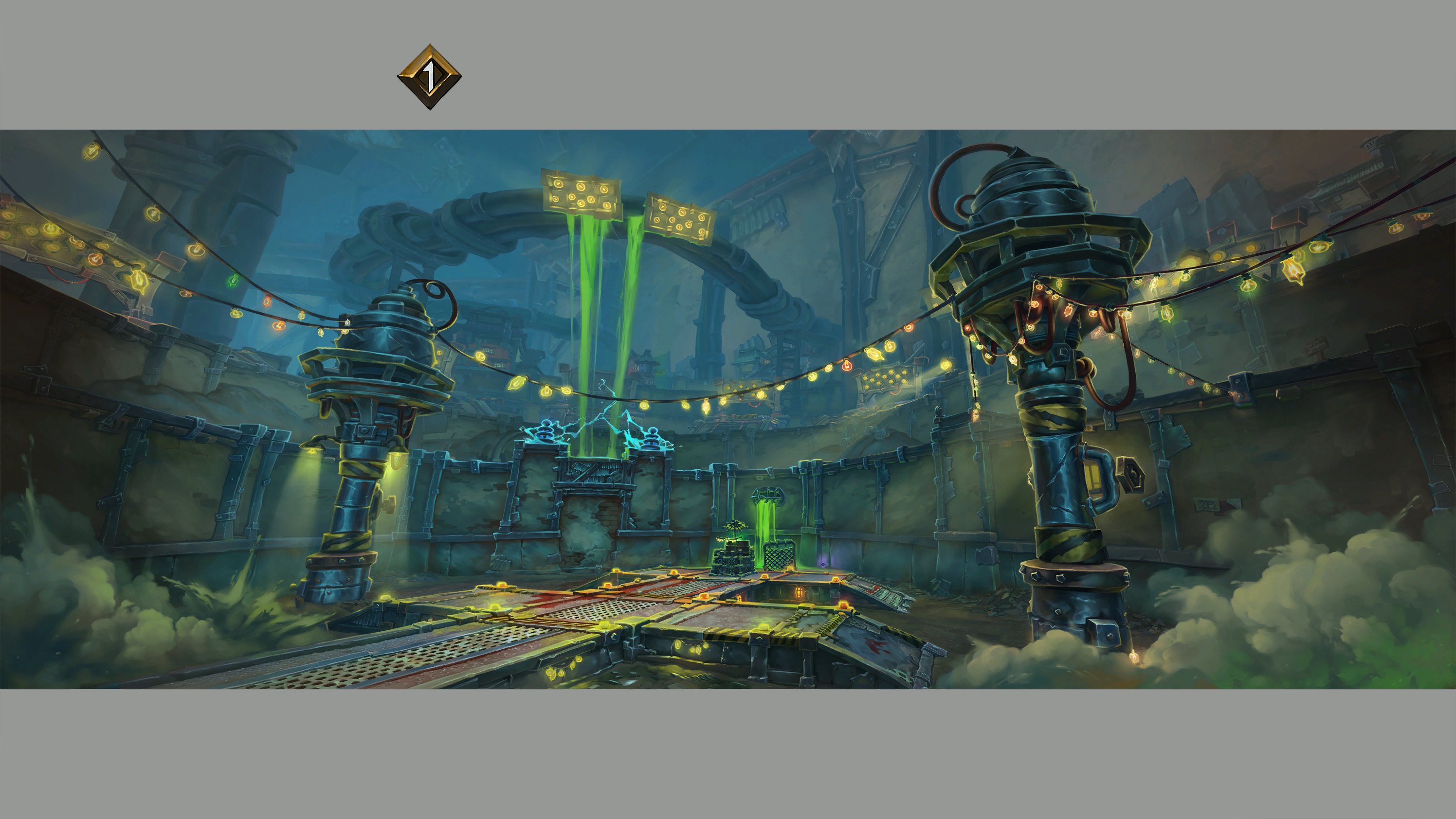 Cage of Carnage loading-screen art