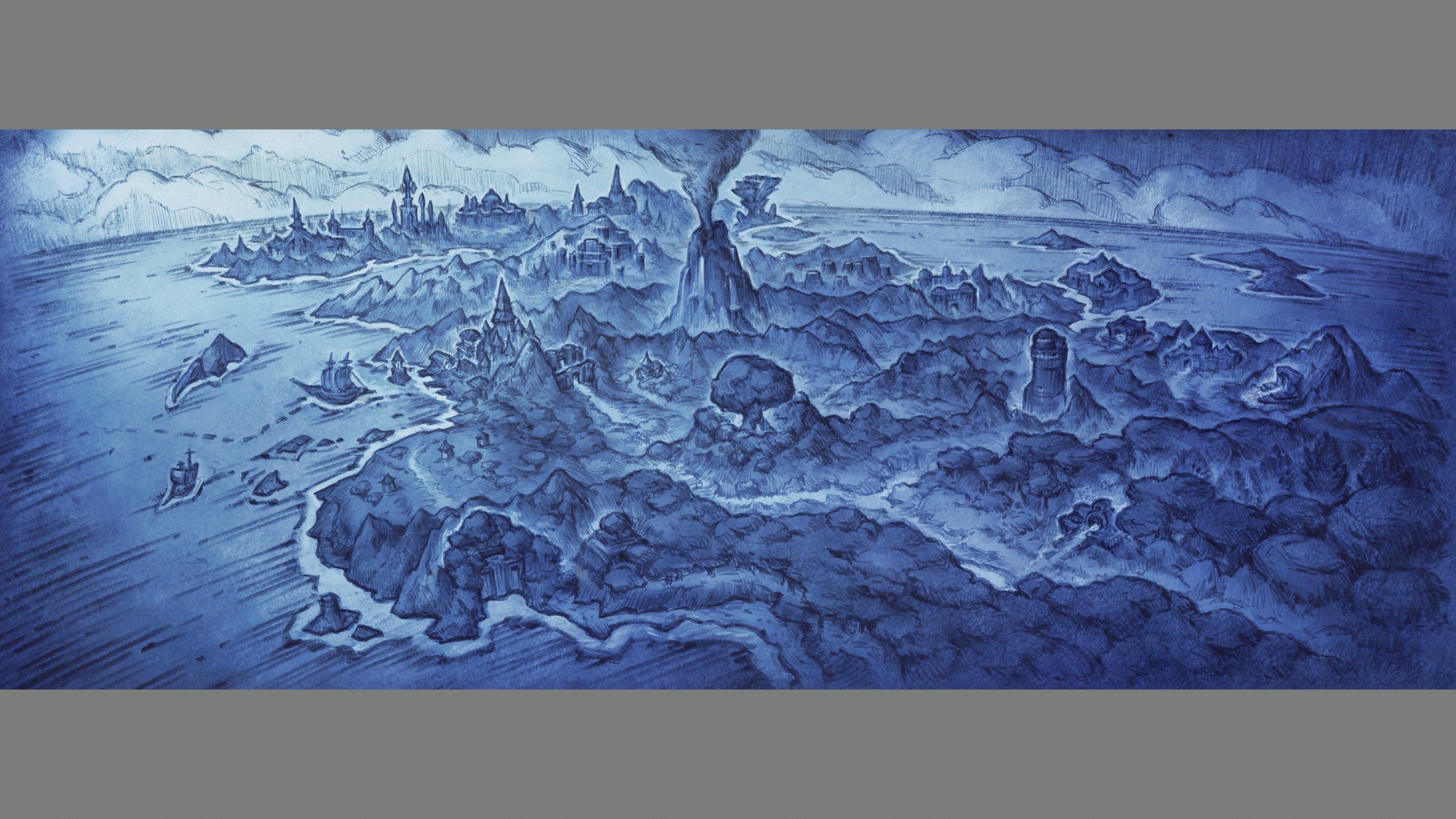 Eastern Kingdoms loading screen, shared by the zones of Eastern Kingdoms (the game has no screen of The Temple of Atal'Hakkar's own)