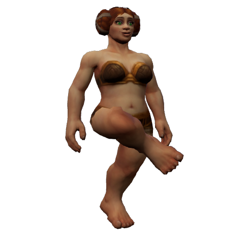 Dwarf Female dance GIF frame