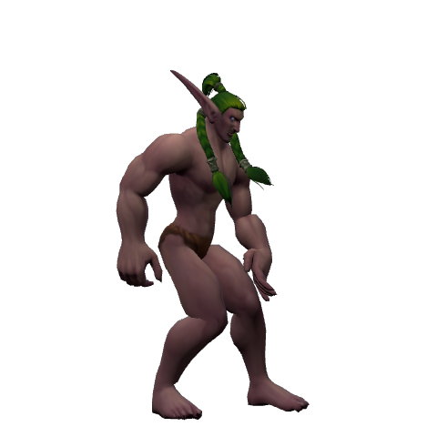 Night Elf Male dance GIF frame