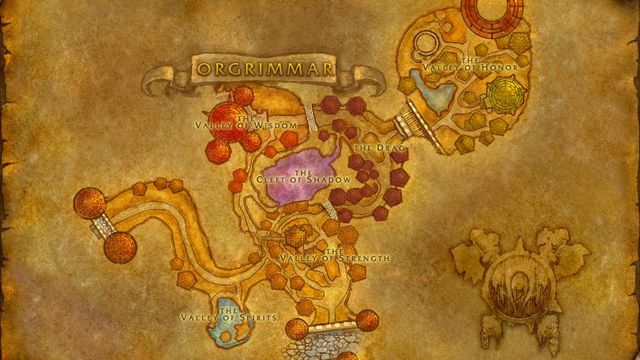Orgrimmar map wallpaper