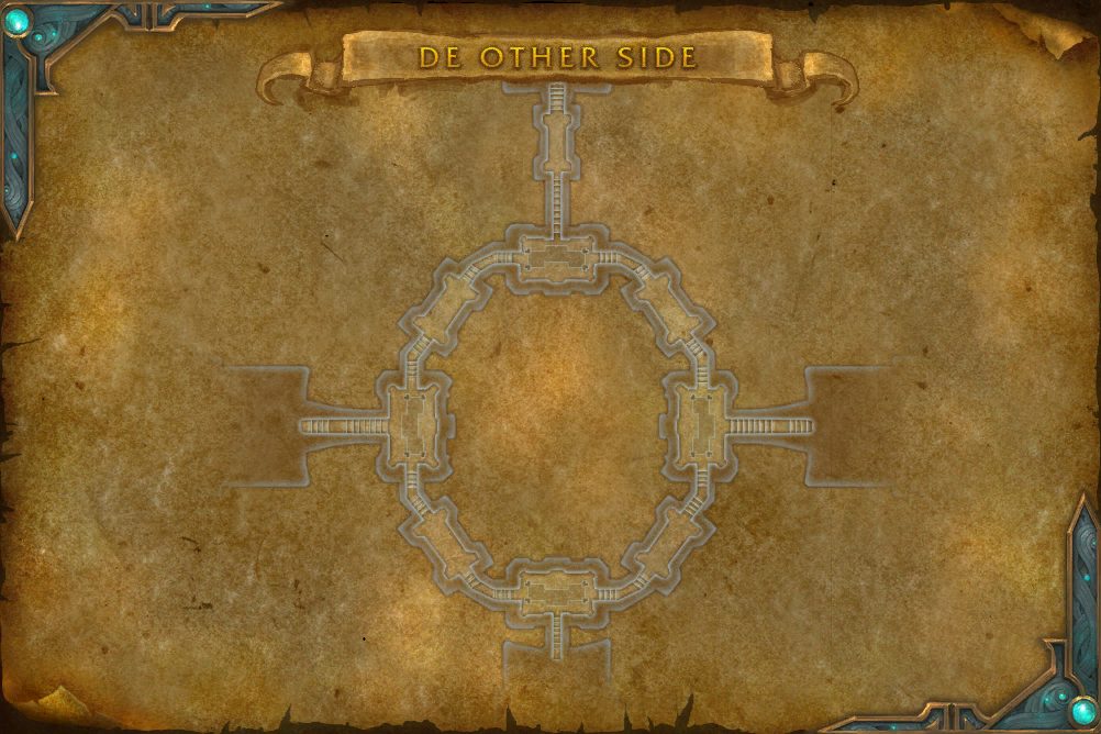 De Other Side map with 1 boss location