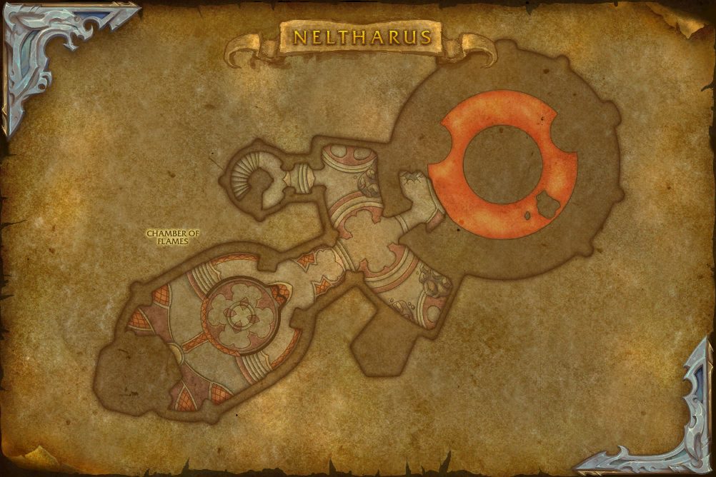 Neltharus map with 1 boss location