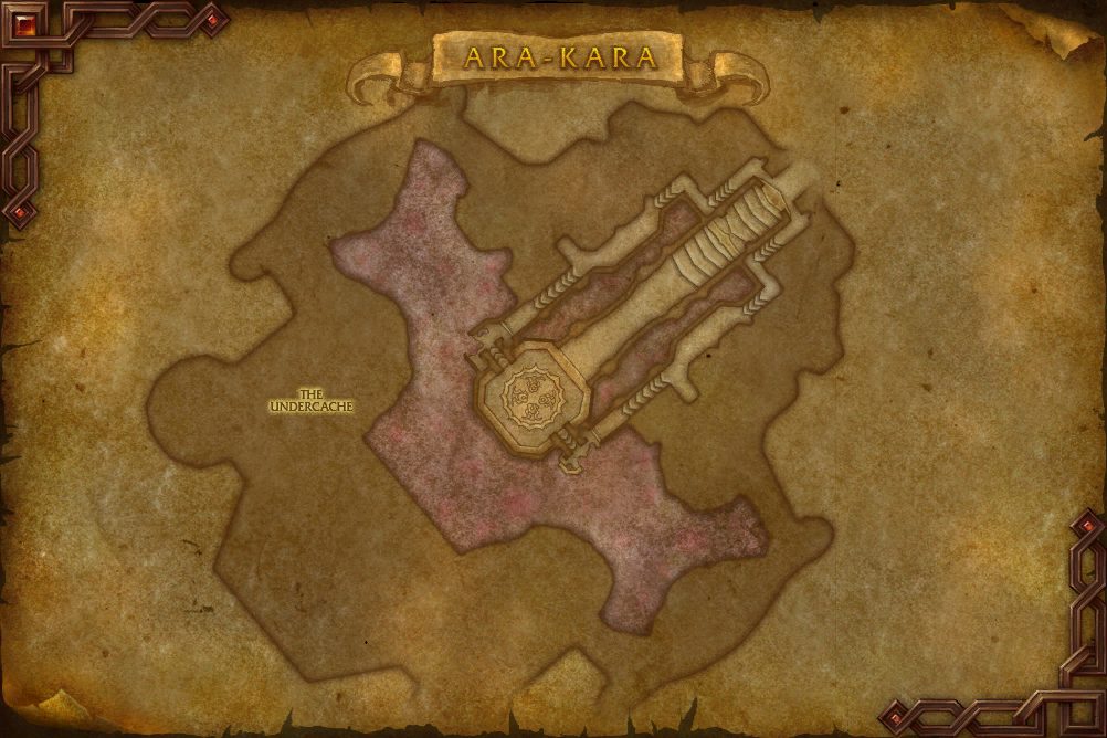 City of Echoes map with 1 boss location