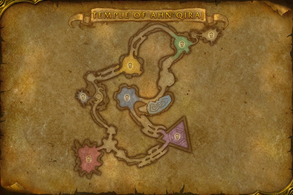 Ahn'Qiraj map