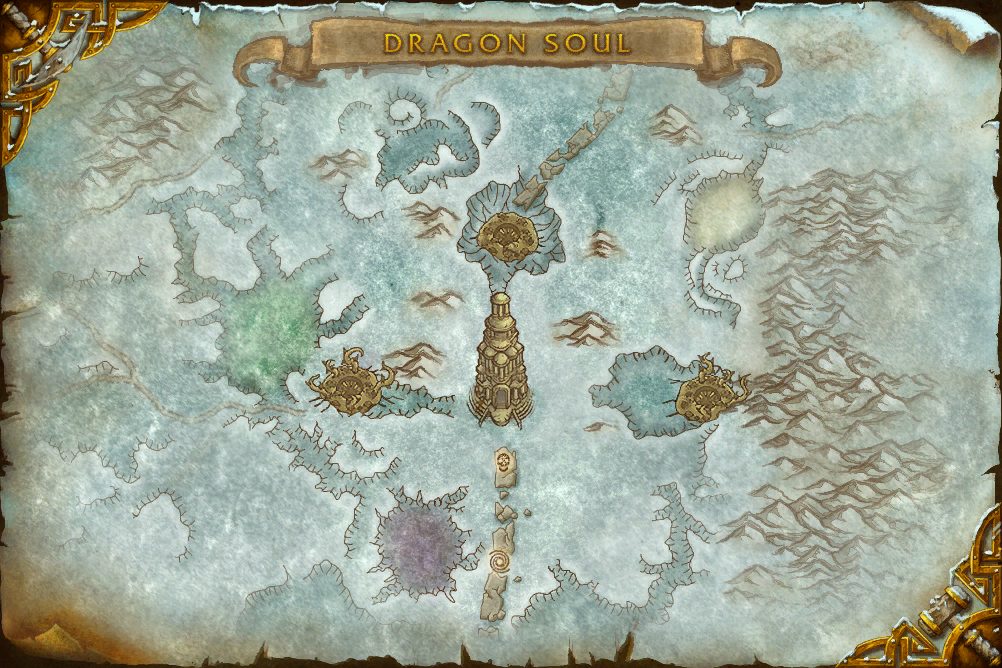 Dragon Soul map with 2 boss locations