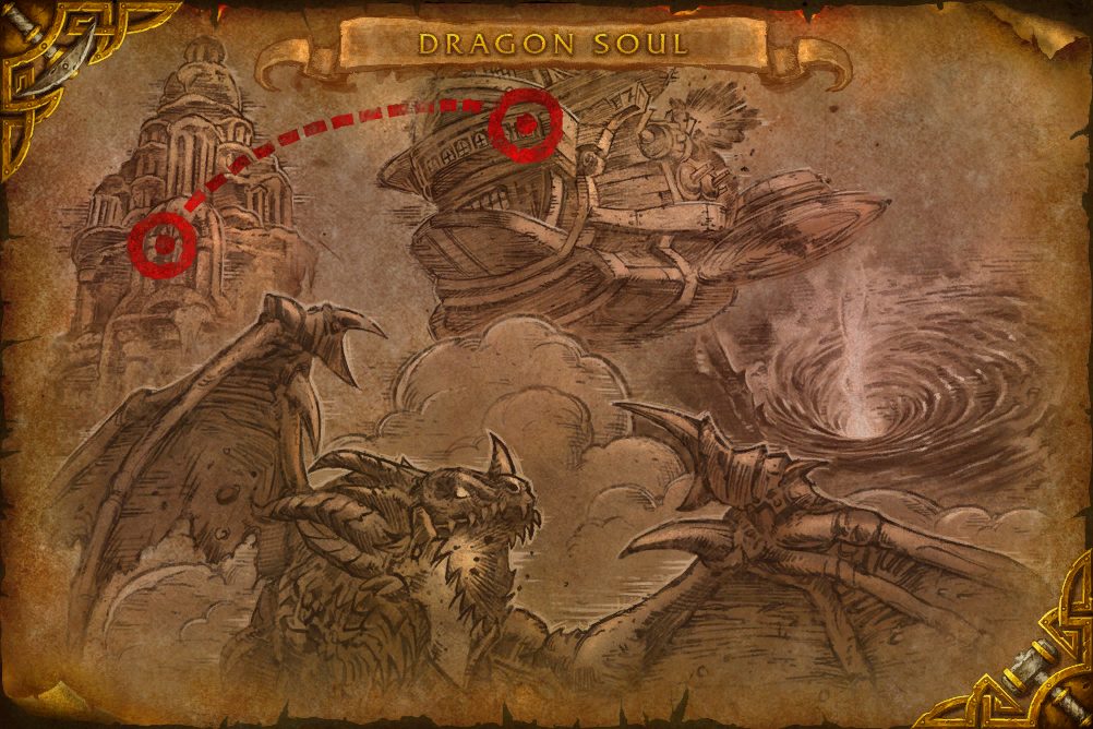 Dragon Soul map with 1 boss location