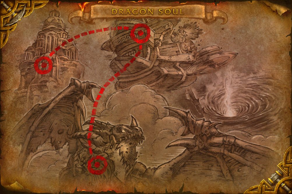 Dragon Soul map with 1 boss location