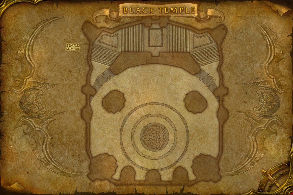 Black Temple map