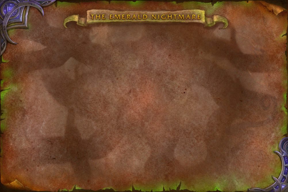 The Emerald Nightmare map with 1 boss location