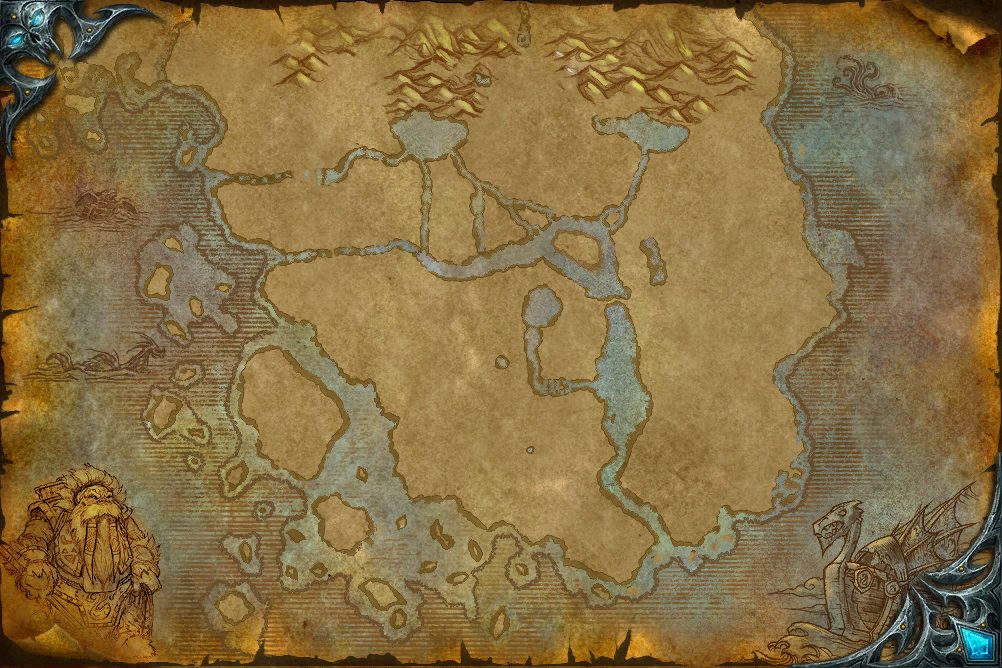 Howling Fjord zone map